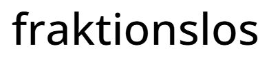 fraktionslos Oelsnitz Vogtland Logo